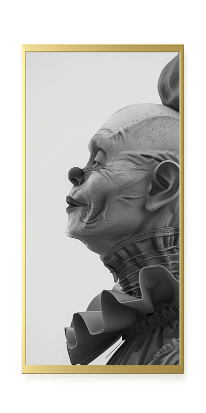 Sad Clown Canvas Print