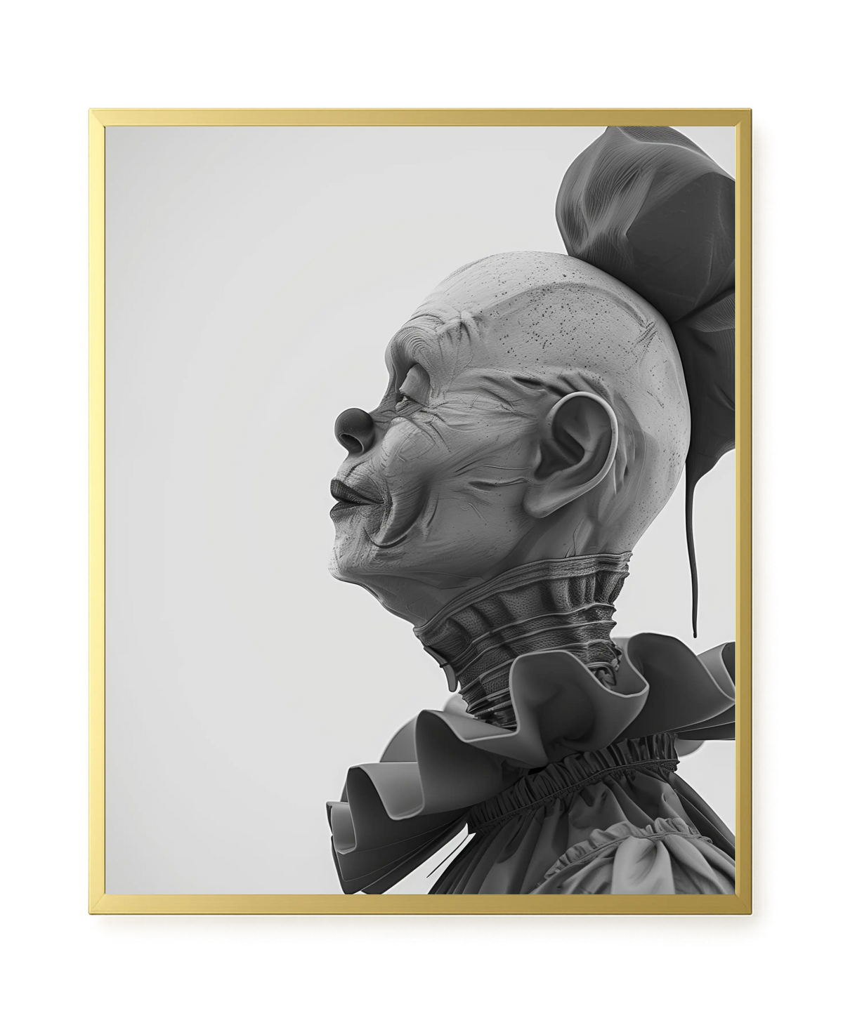 Sad Clown Canvas Print