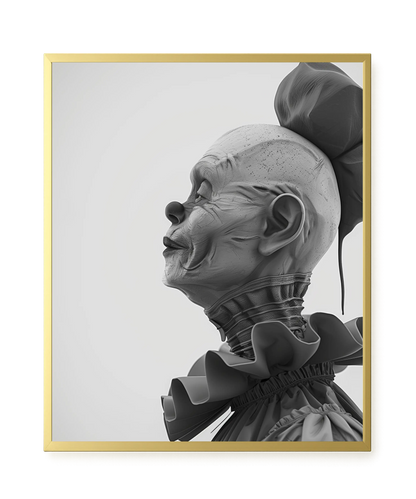Sad Clown Canvas Print