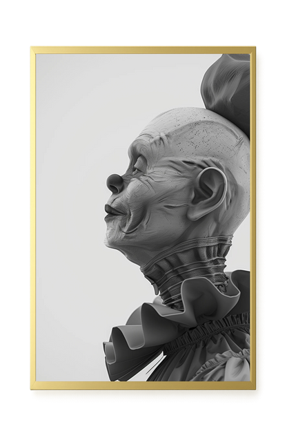 Sad Clown Canvas Print