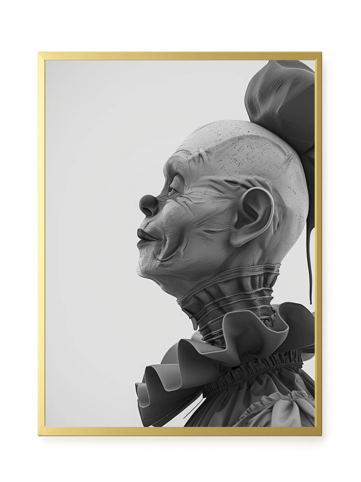 Sad Clown Canvas Print