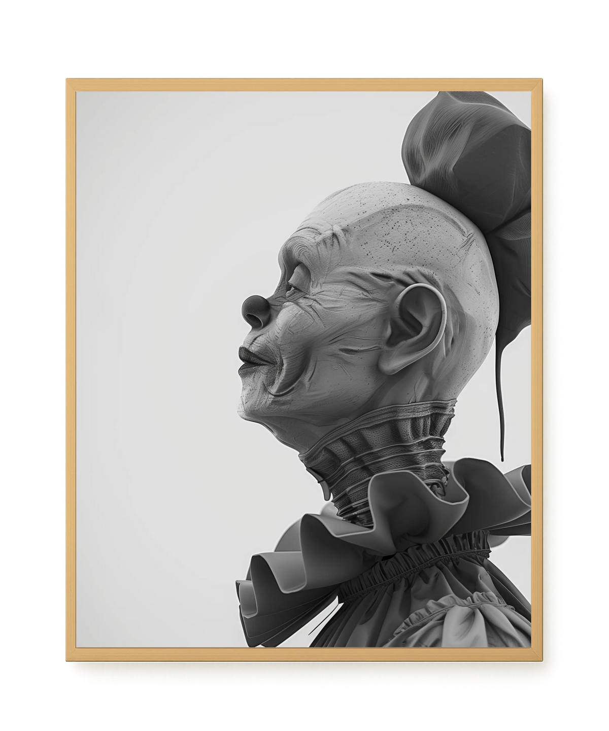 Sad Clown Canvas Print