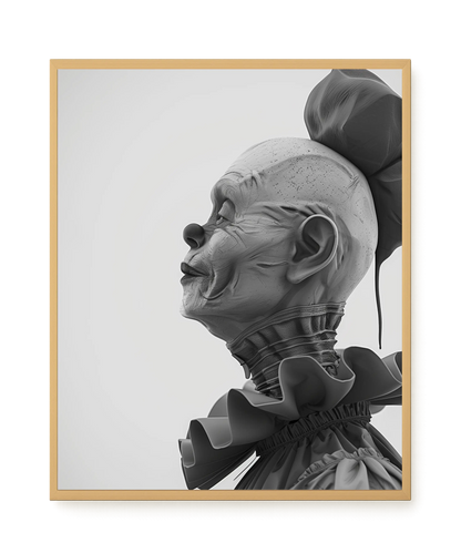 Sad Clown Canvas Print