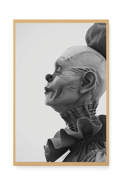 Sad Clown Canvas Print