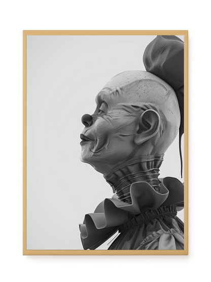 Sad Clown Canvas Print
