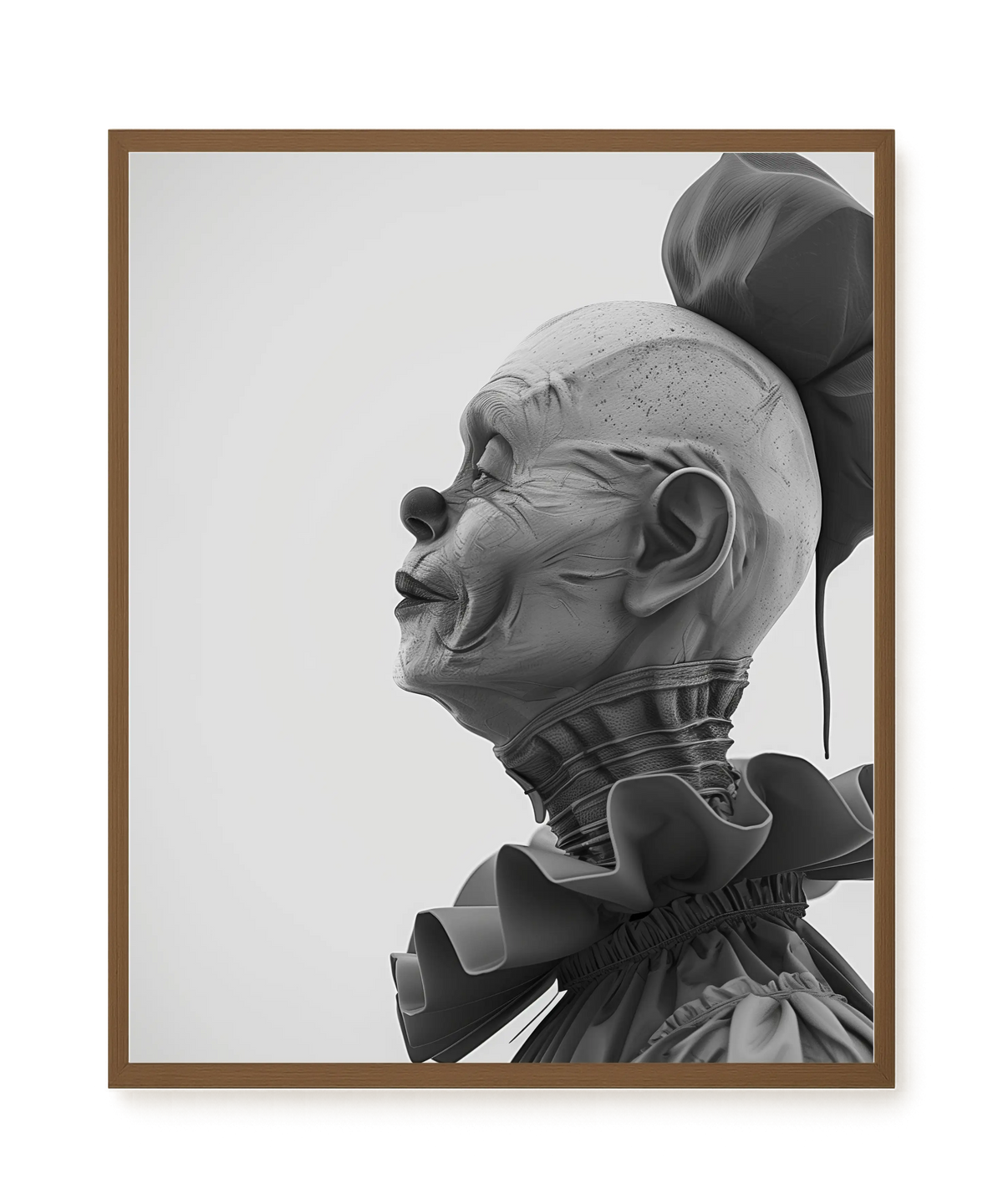 Sad Clown Canvas Print