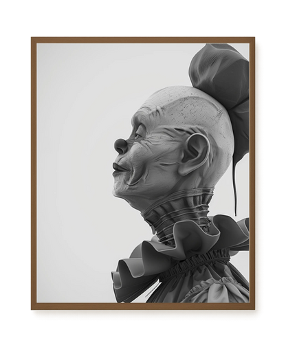 Sad Clown Canvas Print
