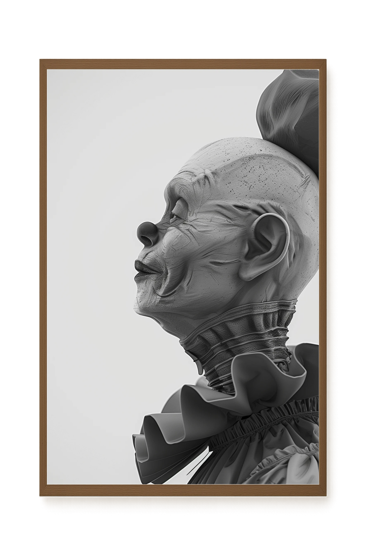 Sad Clown Canvas Print