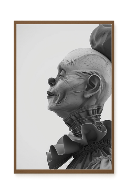 Sad Clown Canvas Print