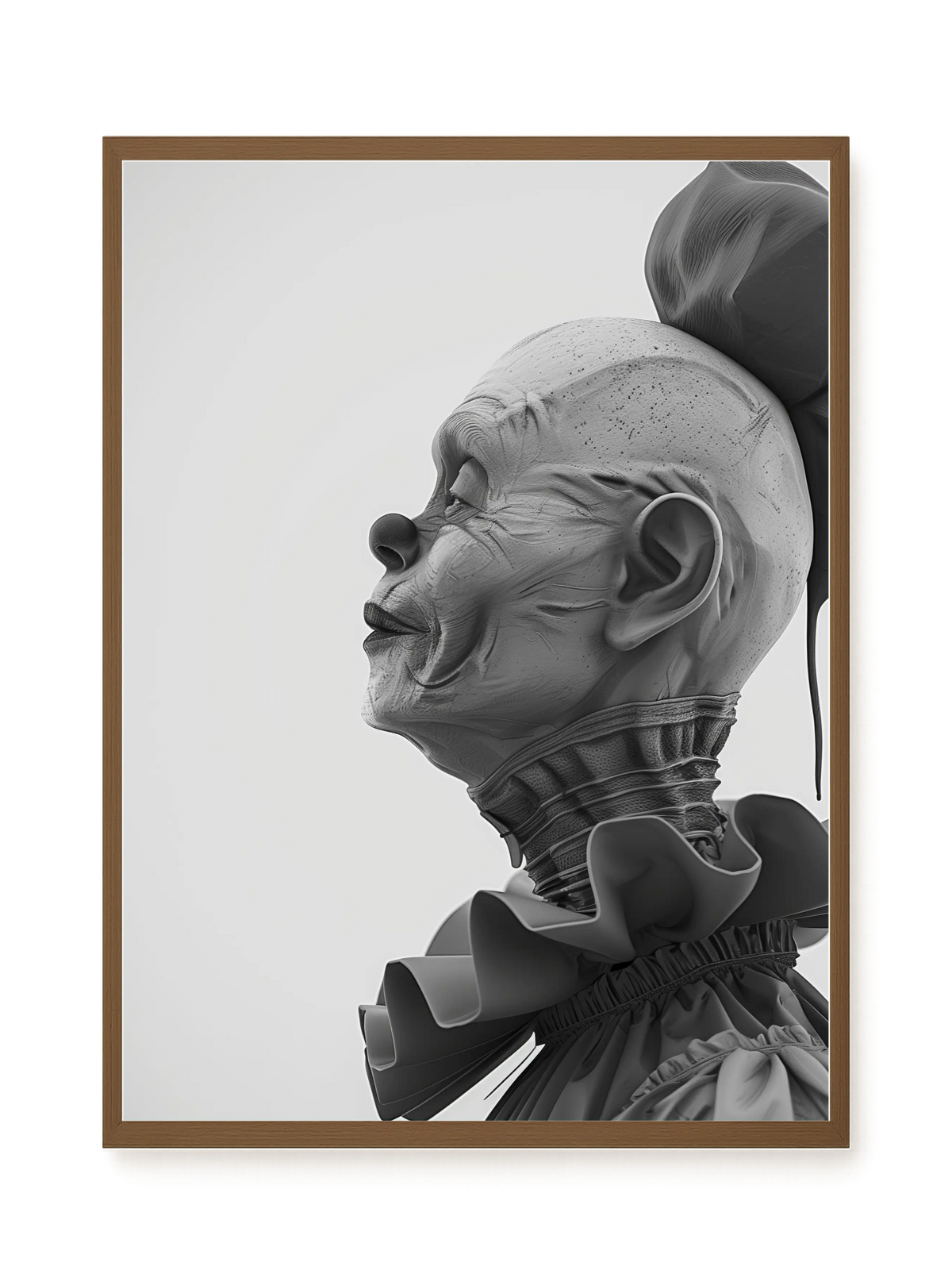 Sad Clown Canvas Print
