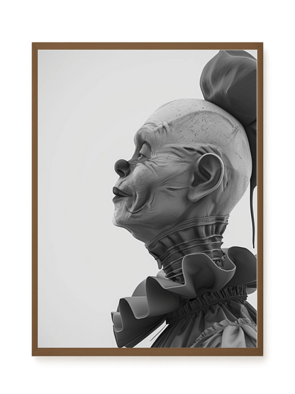 Sad Clown Canvas Print