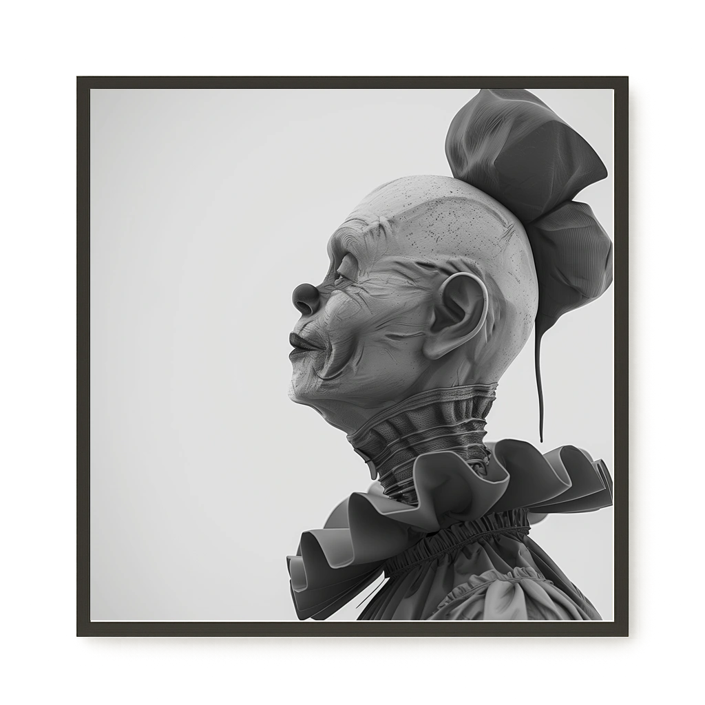 Sad Clown Canvas Print