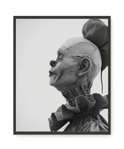 Sad Clown Canvas Print