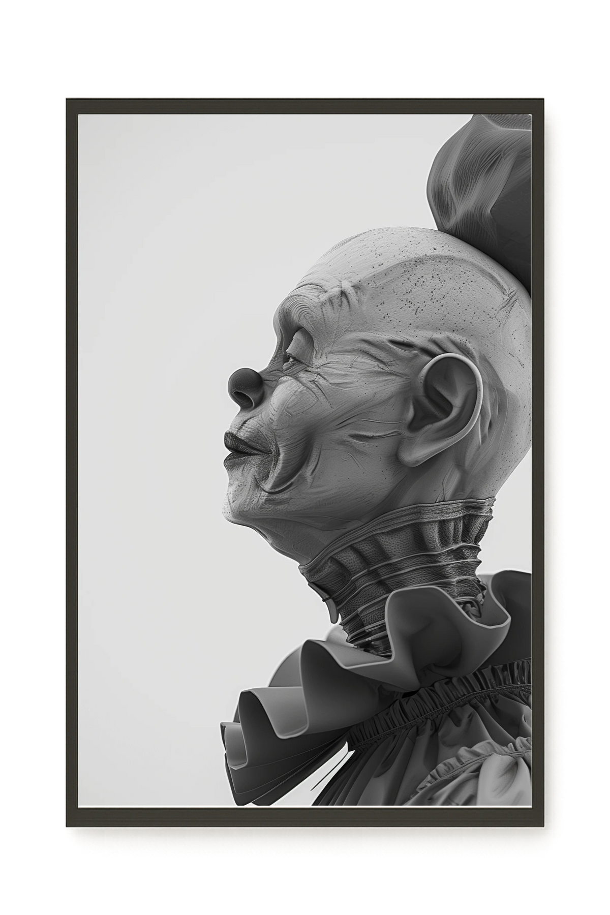 Sad Clown Canvas Print