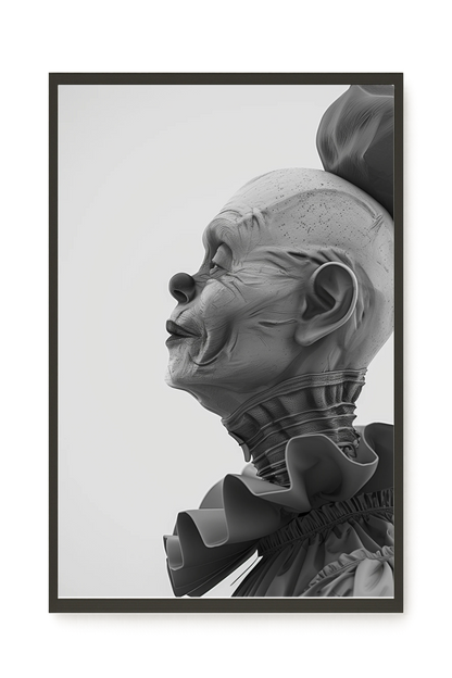 Sad Clown Canvas Print