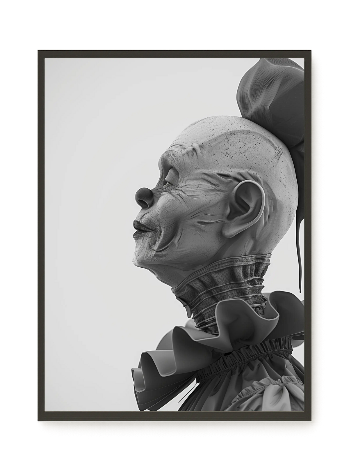 Sad Clown Canvas Print