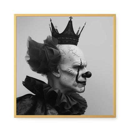 Royal Clown Canvas Wall Art