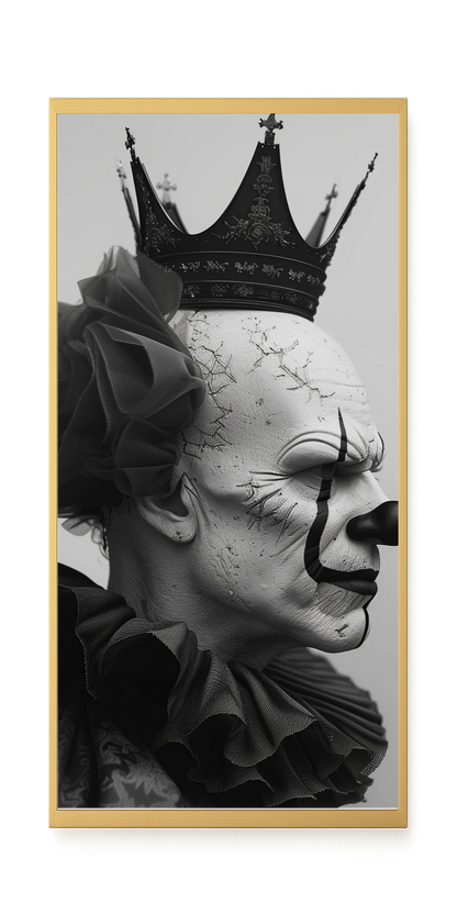 Royal Clown Canvas Wall Art