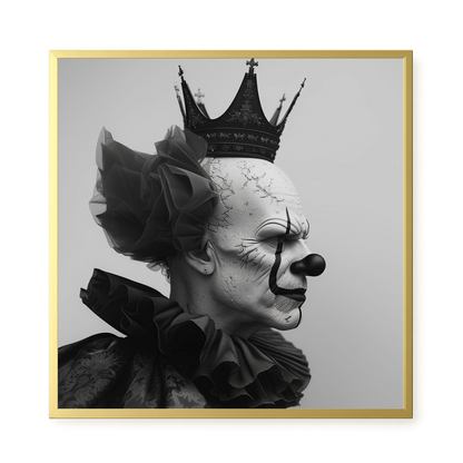 Royal Clown Canvas Wall Art