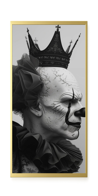 Royal Clown Canvas Wall Art