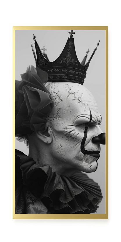 Royal Clown Canvas Wall Art