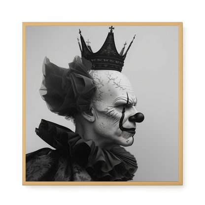 Royal Clown Canvas Wall Art