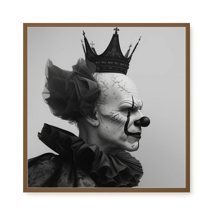 Royal Clown Canvas Wall Art