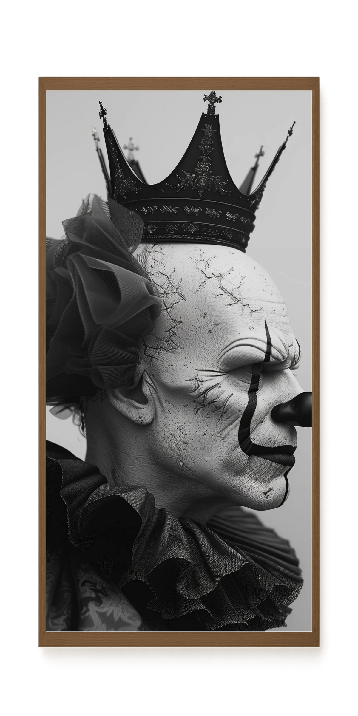 Royal Clown Canvas Wall Art