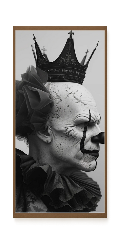 Royal Clown Canvas Wall Art