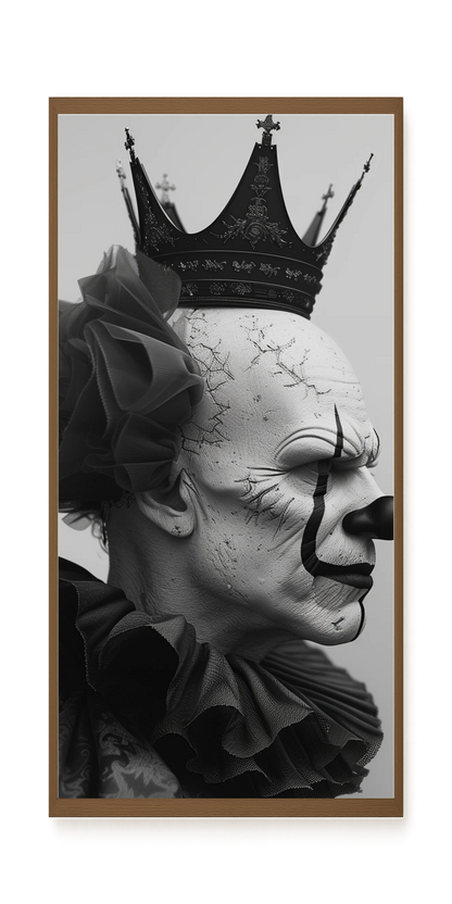 Royal Clown Canvas Wall Art