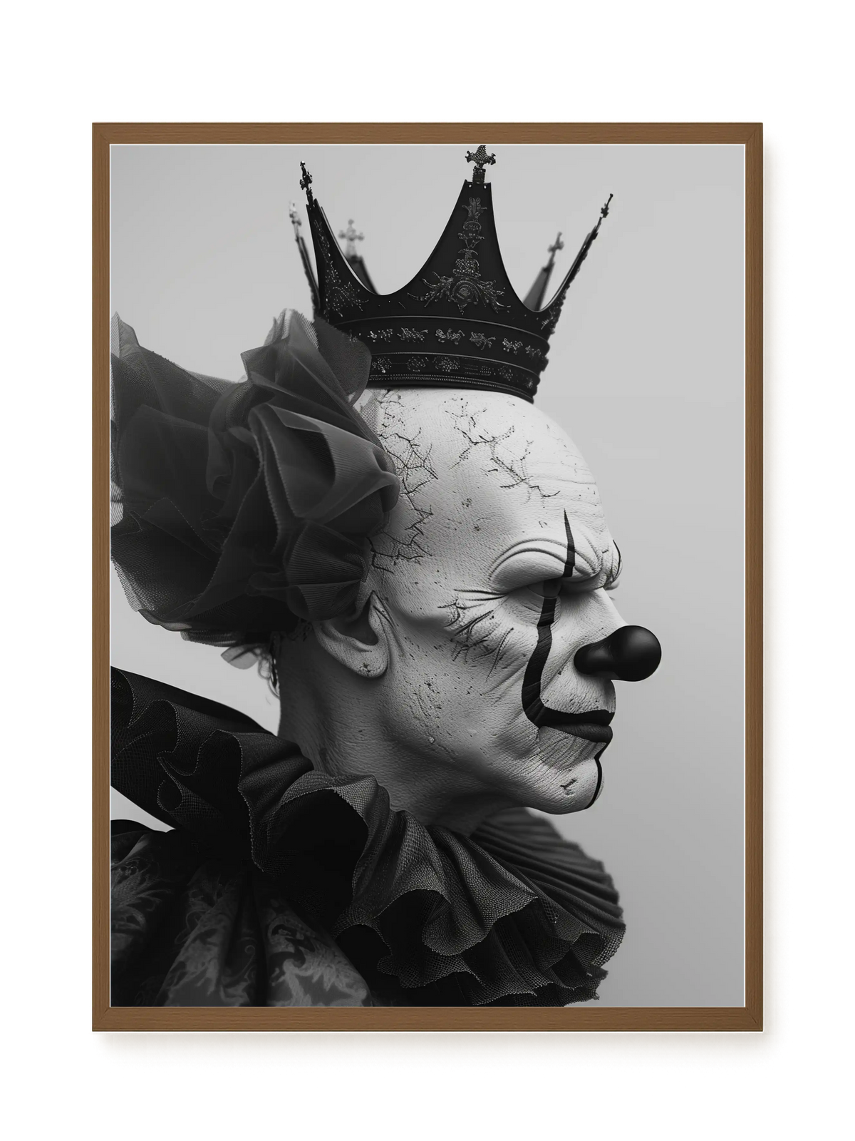 Royal Clown Canvas Wall Art