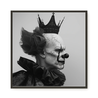 Royal Clown Canvas Wall Art
