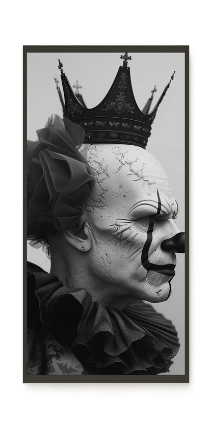 Royal Clown Canvas Wall Art