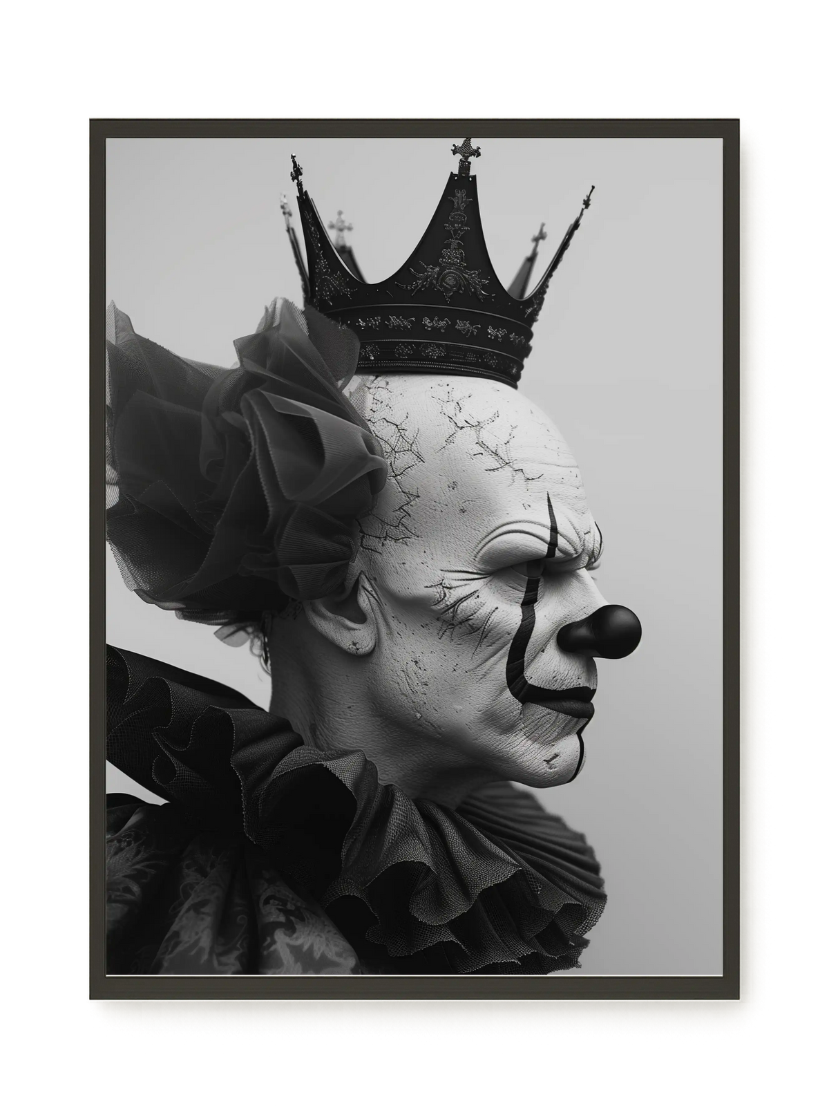 Royal Clown Canvas Wall Art