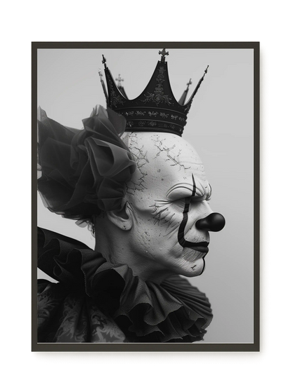 Royal Clown Canvas Wall Art