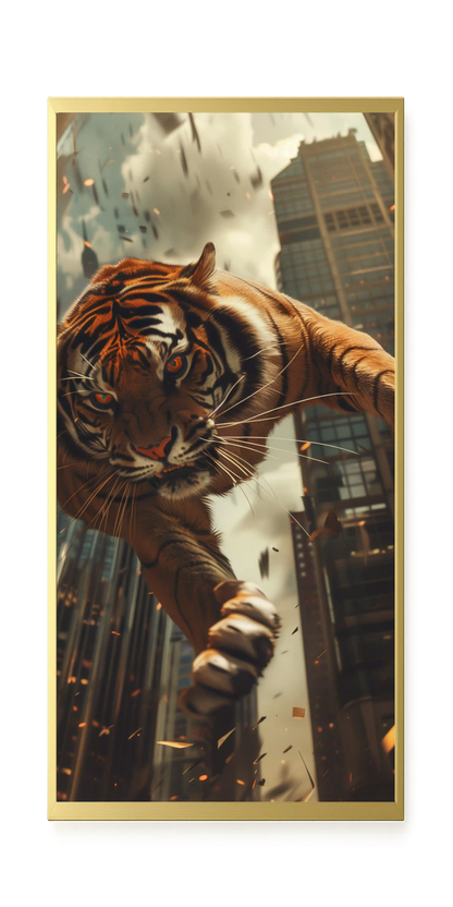 Urban Tiger Canvas Print