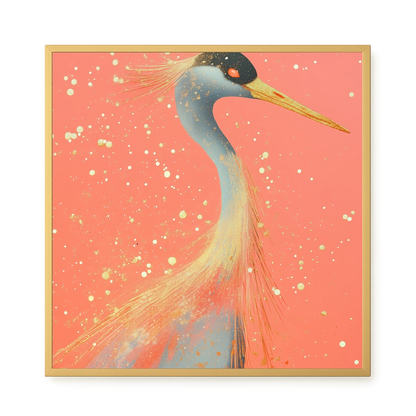 Elegant Bird Canvas Print