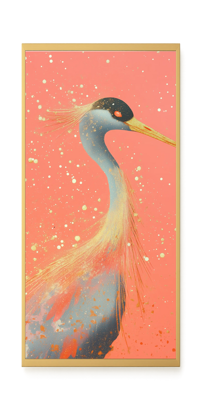 Elegant Bird Canvas Print