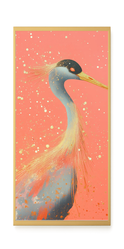 Elegant Bird Canvas Print