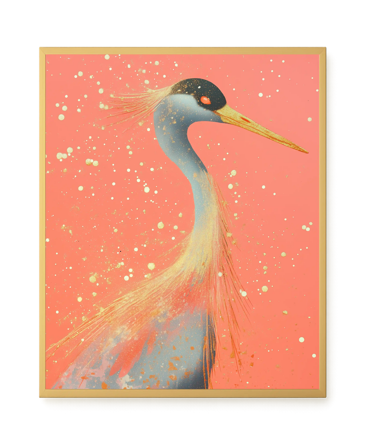 Elegant Bird Canvas Print