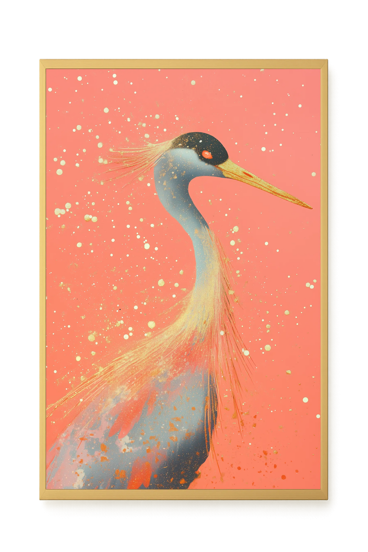 Elegant Bird Canvas Print