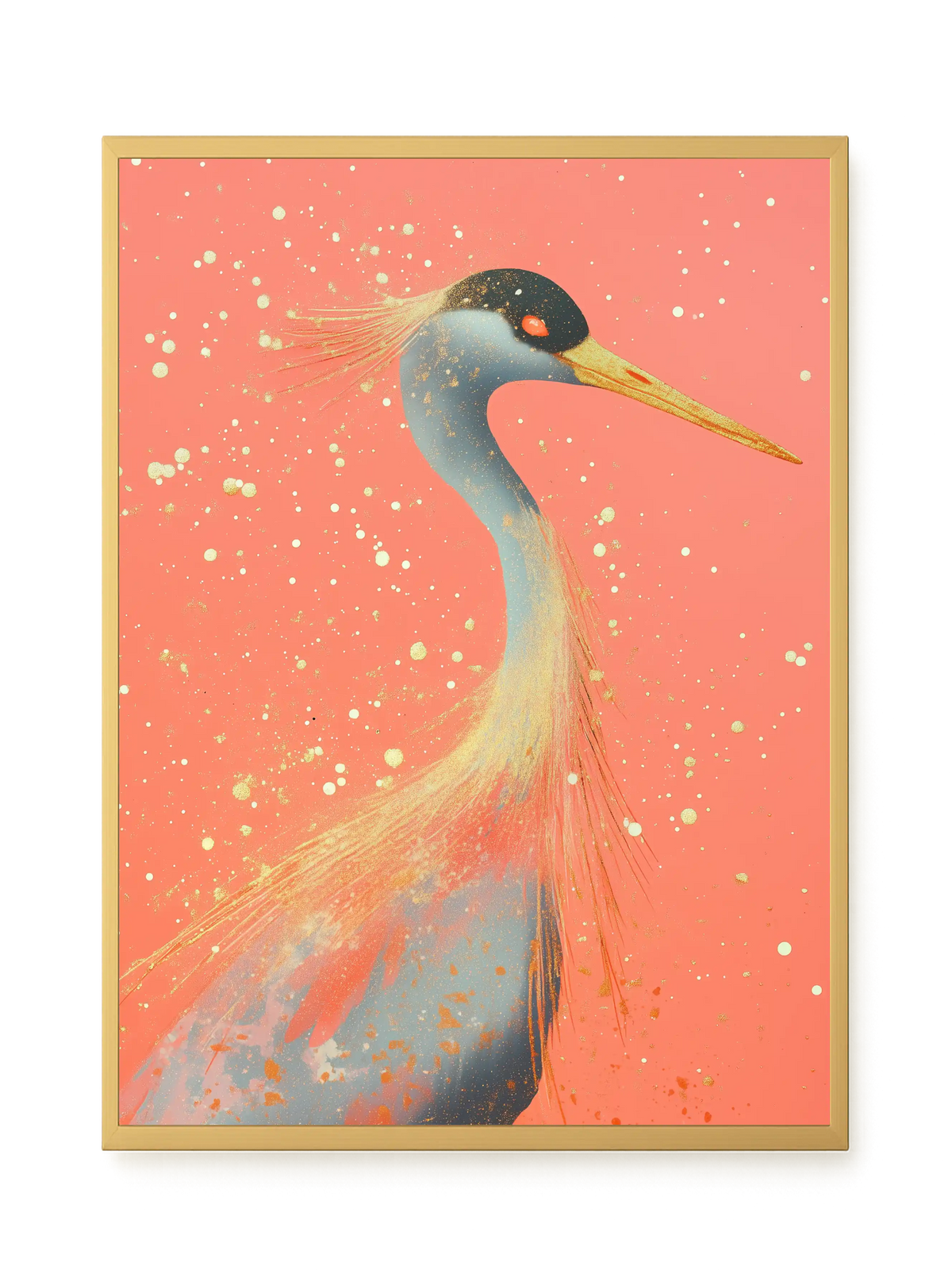 Elegant Bird Canvas Print