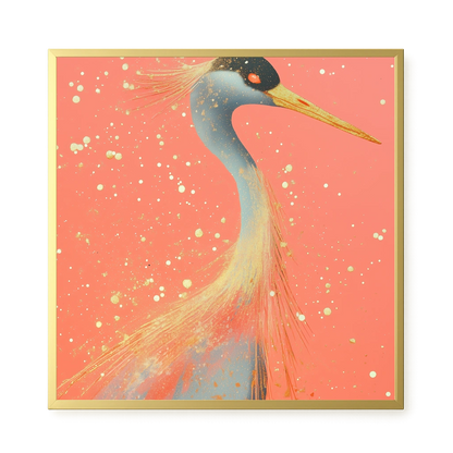 Elegant Bird Canvas Print