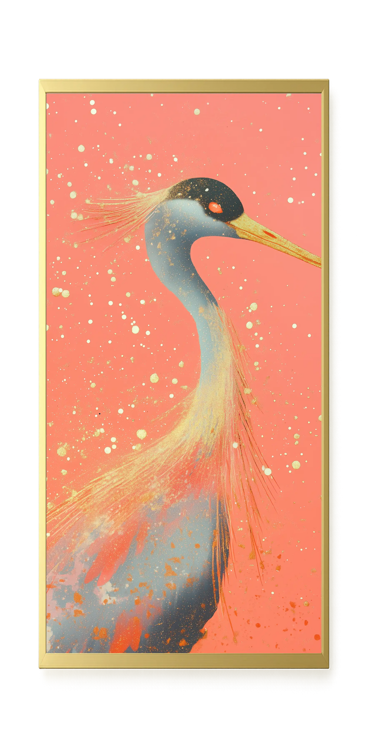 Elegant Bird Canvas Print