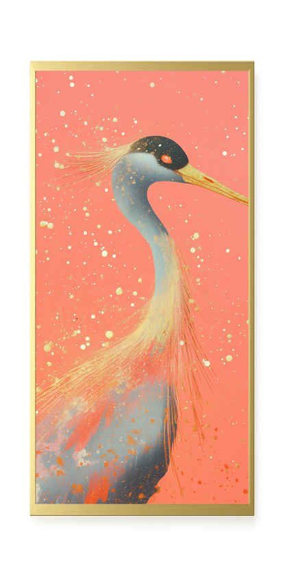 Elegant Bird Canvas Print