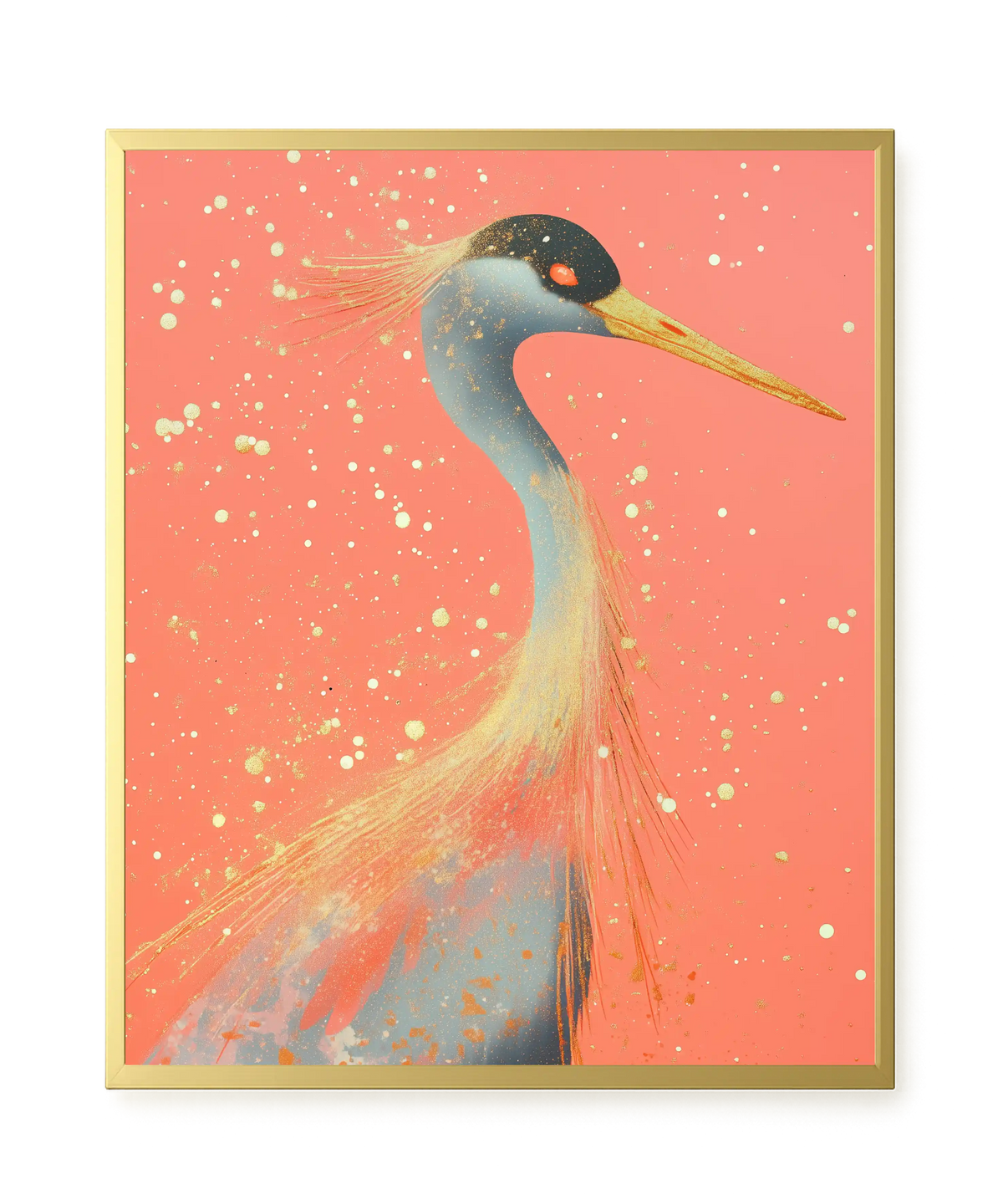 Elegant Bird Canvas Print