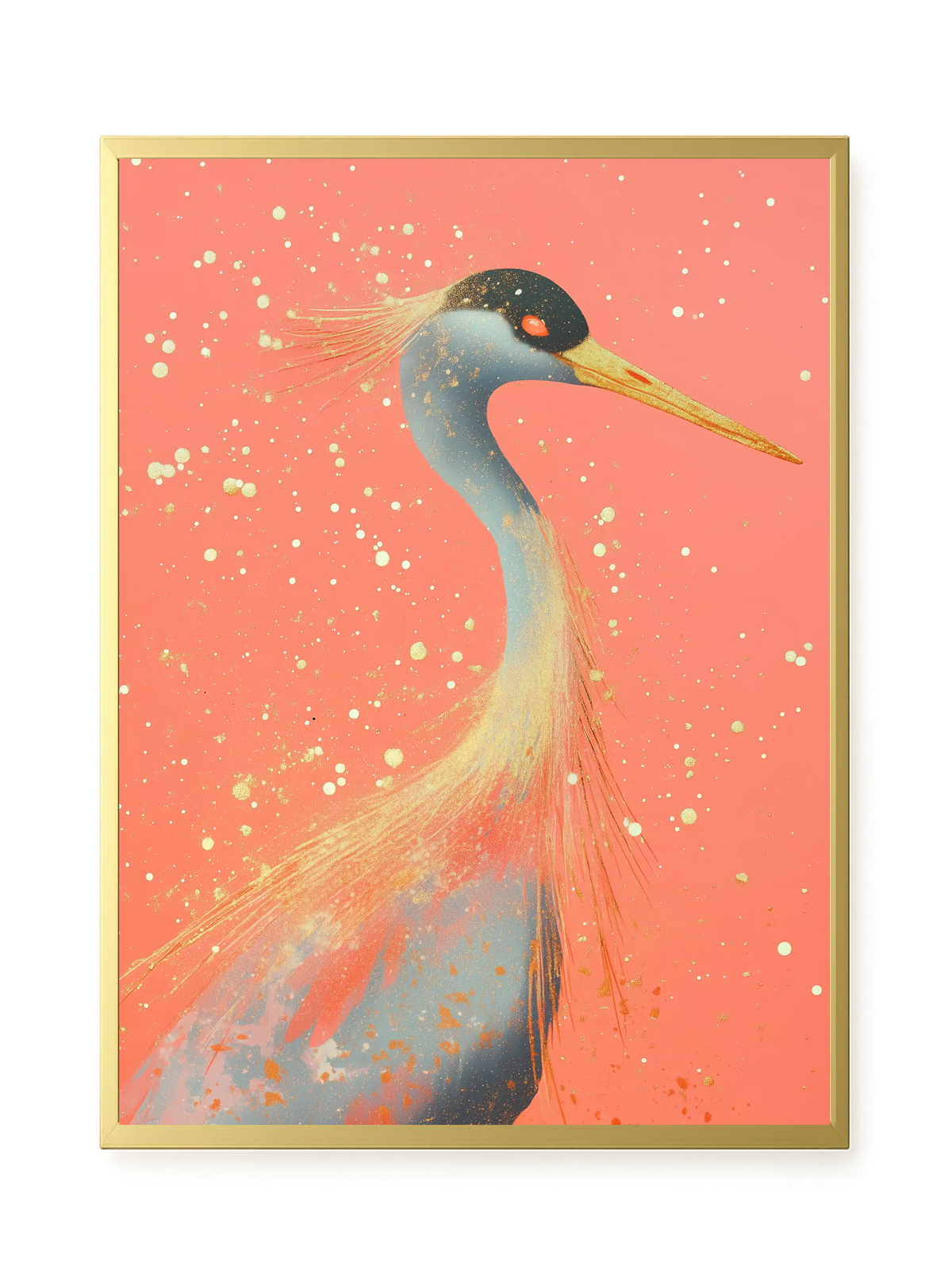 Elegant Bird Canvas Print