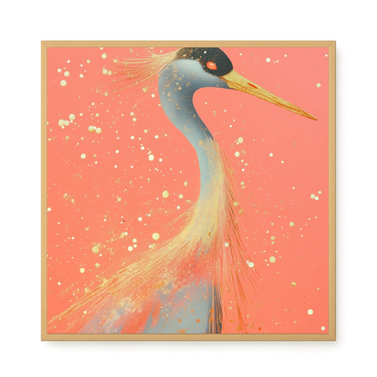 Elegant Bird Canvas Print