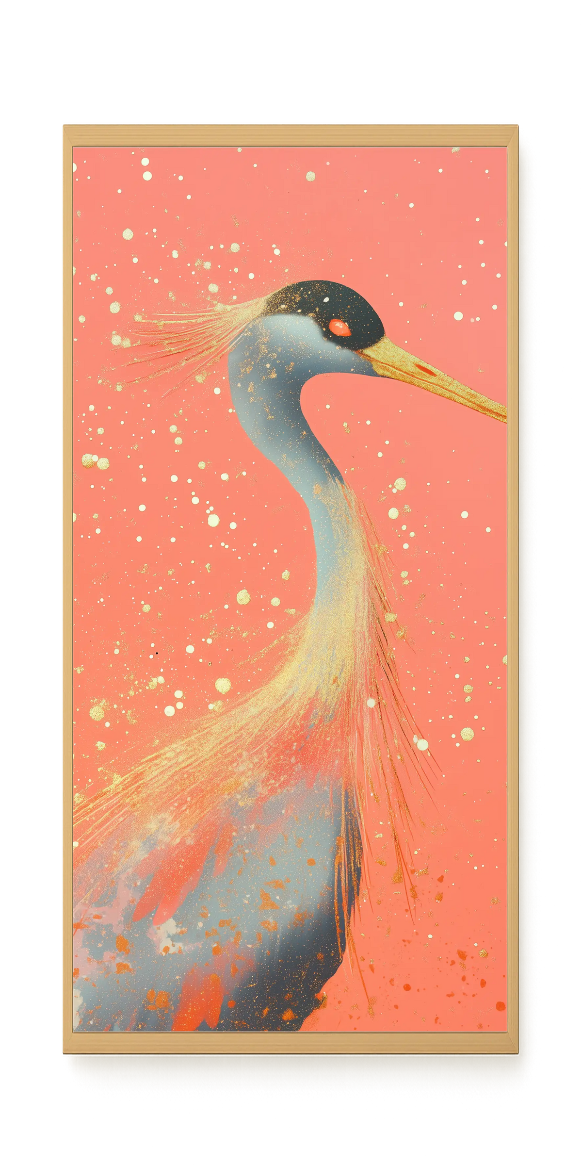 Elegant Bird Canvas Print