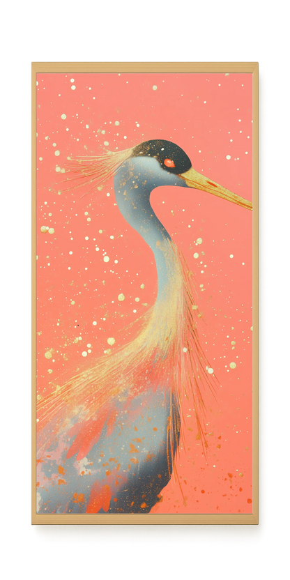 Elegant Bird Canvas Print